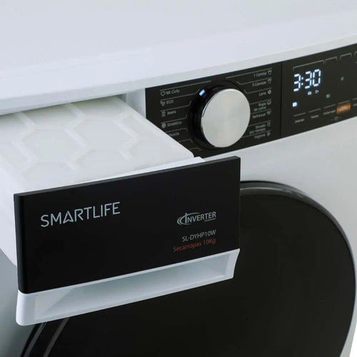 Secarropas Por Calor Smartlife Sl-dyhp10w 10 Kg Blanco