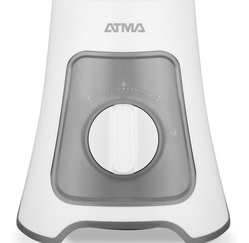 Licuadora De Vaso Atma 1.5 Litros Jarra Plástica Li8445ap 2 Velocidades Color Blanco