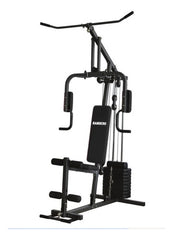 Multigimnasio Multigym Randers Arg-63140 50 Kg Reforzado Estructura Negro Gris Oscuro