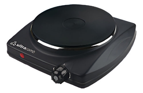 Anafe Electrico Ultracomb An2200 1 Hornalla 1500w Termostato Negro