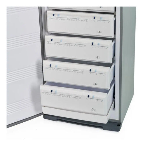 Freezer Vertical Kohinoor 250l Kfva-25-8 Plateado