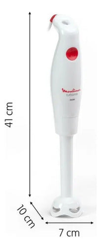 Licuadora De Mano Mixer Moulinex Dd12z2a0 Turbomix Plus Blanco