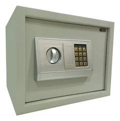 Caja Fuerte De Seguridad Digital 38x30x30cm Beige Vivendi Beige