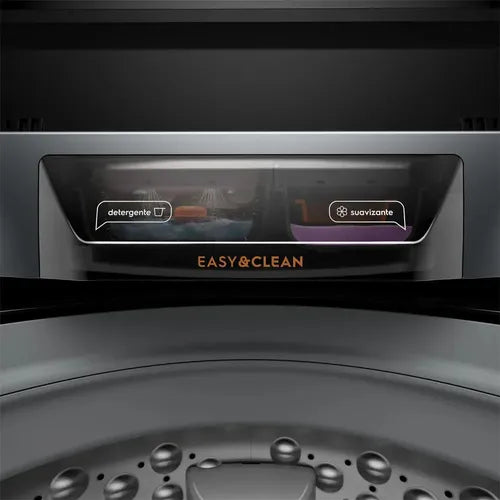 Lavarropas Carga Superior Gafa Lgs07 Kg Dispenser Easy&clean Gris