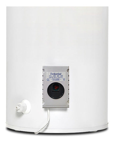 Termotanque Eléctrico Señorial Tesz-65 Zafiro  50 Litr Css Blanco
