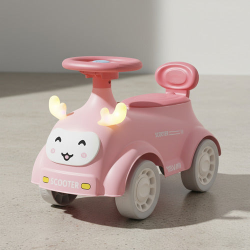 Pata Pata Mobi Bebesit Rod-130b Con Baul Luces Musica Rosa