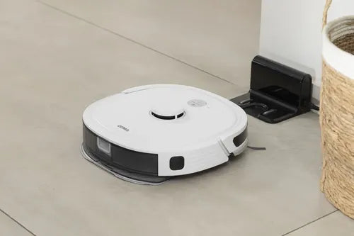 Aspiradora Y Trapeadora Robot Con Control App. Wifi. Tecnologia Laser. Mapeo. Sensores Anticaida. Blanco