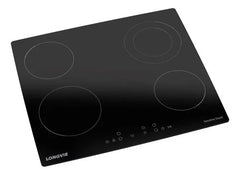 Anafe Vitrocerámico Longvie Avst460k Sensitive Touch Colo Negro