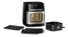 Horno Freidora De Aire Philips Ai551/07 12l Airoven Negro