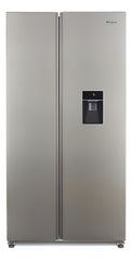 Heladera Side By Side Inverter No Frost Whirlpool Wrs955 Cts Gris Oscuro