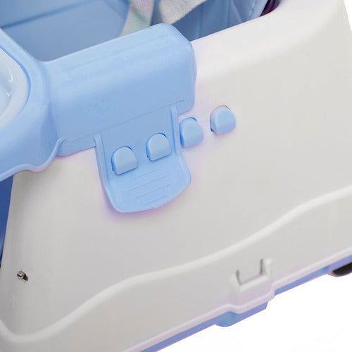 Silla De Comer Booster Bebesit 6250 Celeste