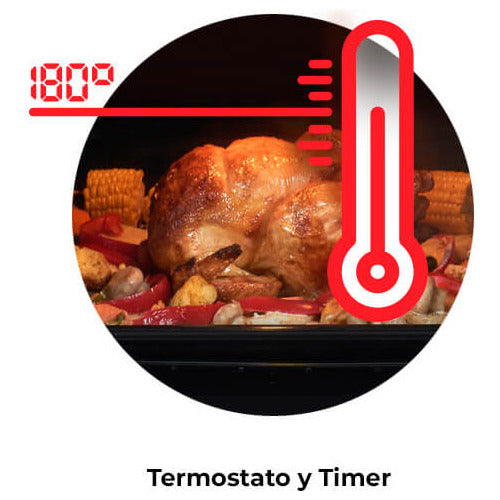 Horno A Gas Longvie H1900xf Acero Inoxidable