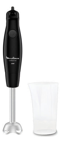 Mixer Minipimer Moulinex Turbomix Dd1218ar Negro De 350w Cts Negro