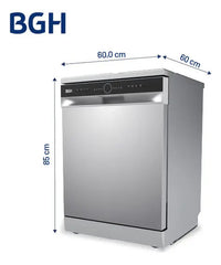 Lavavajilla Para 14 Cubiertos Bgh Blvm14s25 Plateado
