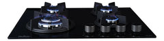 Anafe A Gas Florencia 4 Hornallas Encimera De Vidrio 6749m Negro