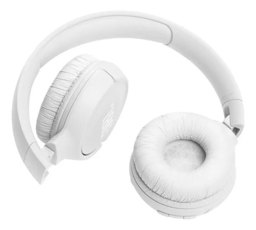 Auricular Bluetooth Jbl Tune 520 On Ear Blanco Pure Bass Cts