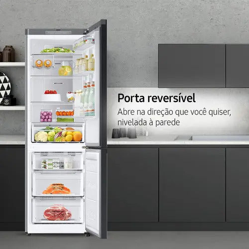Heladera No Frost Samsung Rb33a307031 Bespoke 328l Space Max