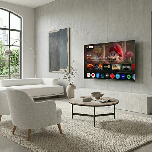 Smart Tv Led Telefunken De 50 Tk5026ug6g 4k Uhd Google Tv