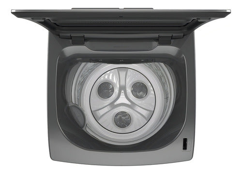 Lavarropas Whirlpool Ww11bt Carga Superior 11kg Gris Oscuro