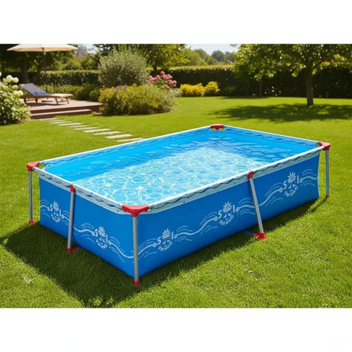 Pileta Lona Estructural Sol De Verano 250 2700 Litros Azul