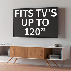 Soporte Pared Tv Onebox Ob-fi612 60-120 Negro 120kg