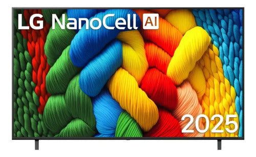 Smart Tv LG 75 LG Nanocell Nano80 4k 2025 75nano80asa