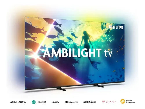 Smart Tv Led Philips 75 Ambilight 4k 75pud8100/77 Titan Os Wifi Bt