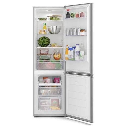 Heladera Gafa 265l Bottom Freezer Puerta Reversible Plata Hgbf270p Plateado