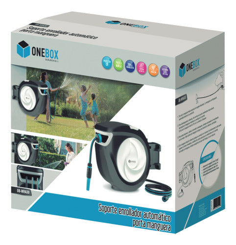 Soporte Enrollador Onebox Auto Con Manguera Ob-mra30 C