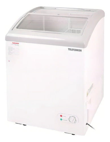 Freezer De Pozo Exhibidor Telefunken 150lts Tfk-fpe150 Color Blanco