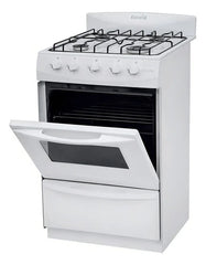 Cocina Candor Escoríal S2 Gas Licuado 50cm V Seguridad Blanco