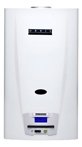 Calefón Tiraje Natural Orbis 320kson 20lt Gas Natural Cts Blanco Gn
