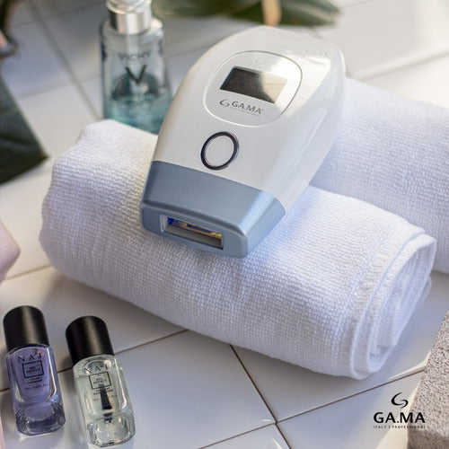 Ga.ma Italy Licia-ky Depiladora Ipl Laser Gama 300 Mil Flash Permanente Blanco