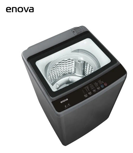 Lavarropas Carga Superior Enova Le08s10-gr-l 8kg Gris