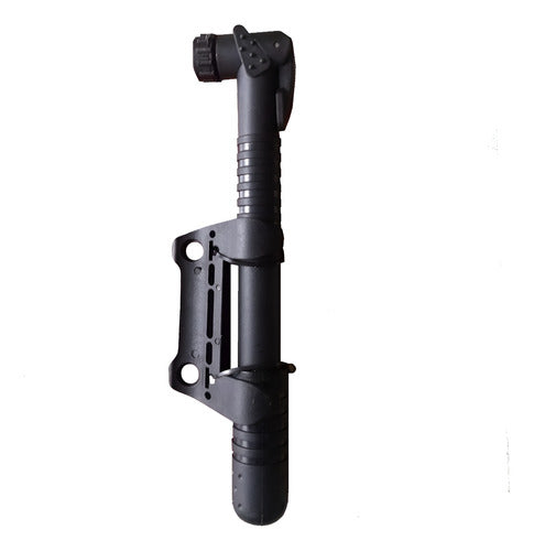 Mini Inflador Para Bicicleta De Acción Simple Tm Dr Bike Negro