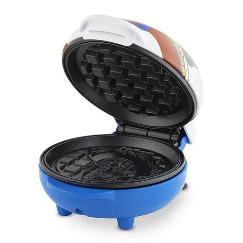 Wafflera Mini Atma Mw013wtsdn Woody Toy Story 550w Antiadherente Azul