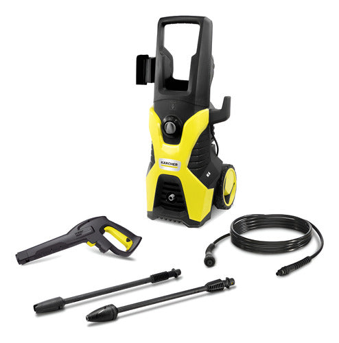 Hidrolavadora Karcher K4 Ar Domestica De 1700w Y 130bar Amarillo 50 Hz
