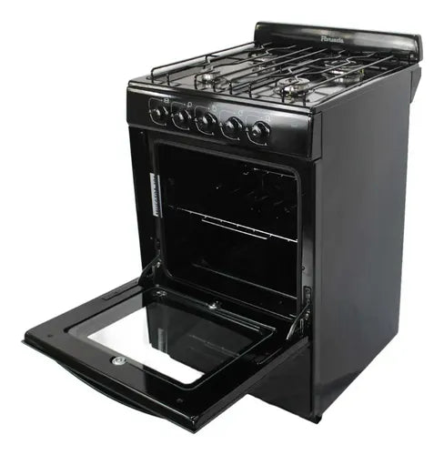 Cocina Multigas 4 Hornallas 56cm Florencia 5507 Negro