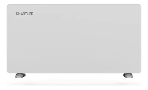 Calefactor Panel De Vidrio Smartlife 2000w Portatil Blanco