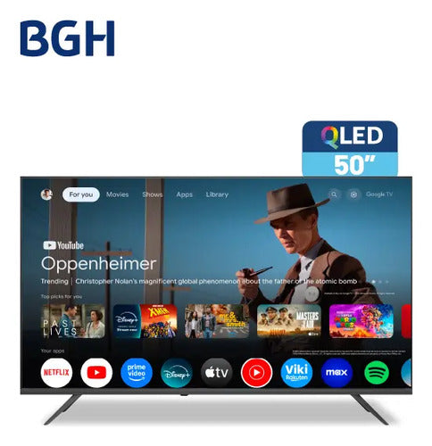 Smart Tv Bgh 50 Qled 4k Google Tv B5026us7g