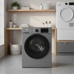 Lavarropas Carga Frontal Bgh Bwfe06s24ar Inverter 6kg Cs Gris