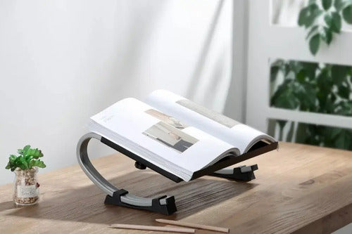 Mesa Notebook Regulable Ergonómica Onebox Ob-s1 Soporte Acero Negro