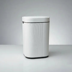 Cesto De Basura Inteligente De 15lts Con Sensor Vivendi Blanco
