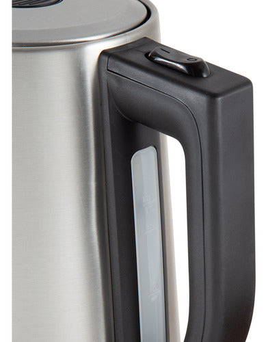 Pava Eléctrica Liliana Ap200 Infustyle 2000w 1,7lts Inox Cts Plateada