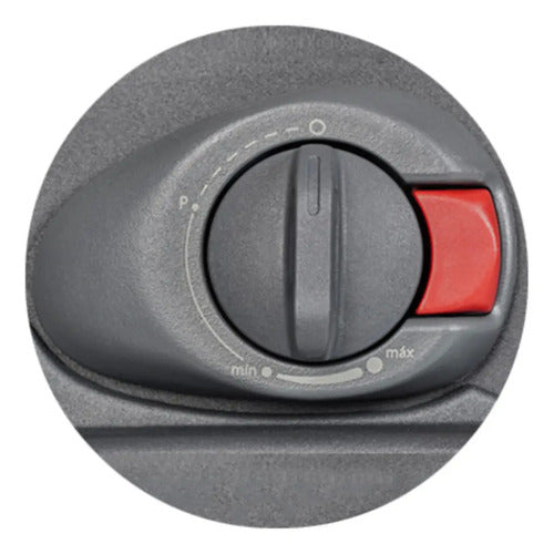 Calefactor Sin Salida A Gas Longvie Eca8kvt 8000 Conveccion Grafito