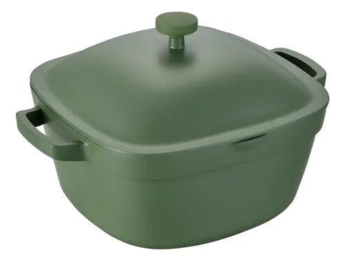 Cacerola 24cm Con Tapa Verde