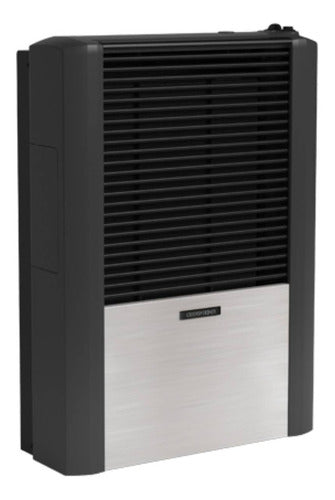 Calefactor Multigas Coppens 6000 Tbu Derecho Peltre Acero Crema