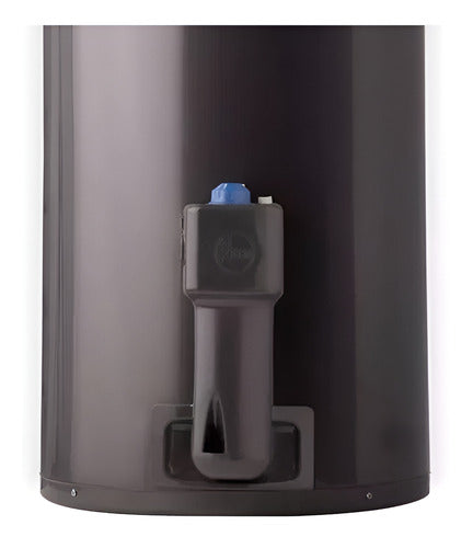 Termotanque A Gas Natural Rheem Aee Tgnc080rh Gris Oscuro 80l