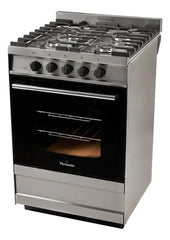 Cocina Comercial Florencia 5818 De 4 Hornallas 56cm Inox