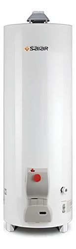 Termotanque Multigas De Pie Saiar Tpg120msa13 120l Tio Musa Blanco